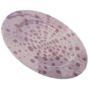 Placca in metallo viola d33x1,5h