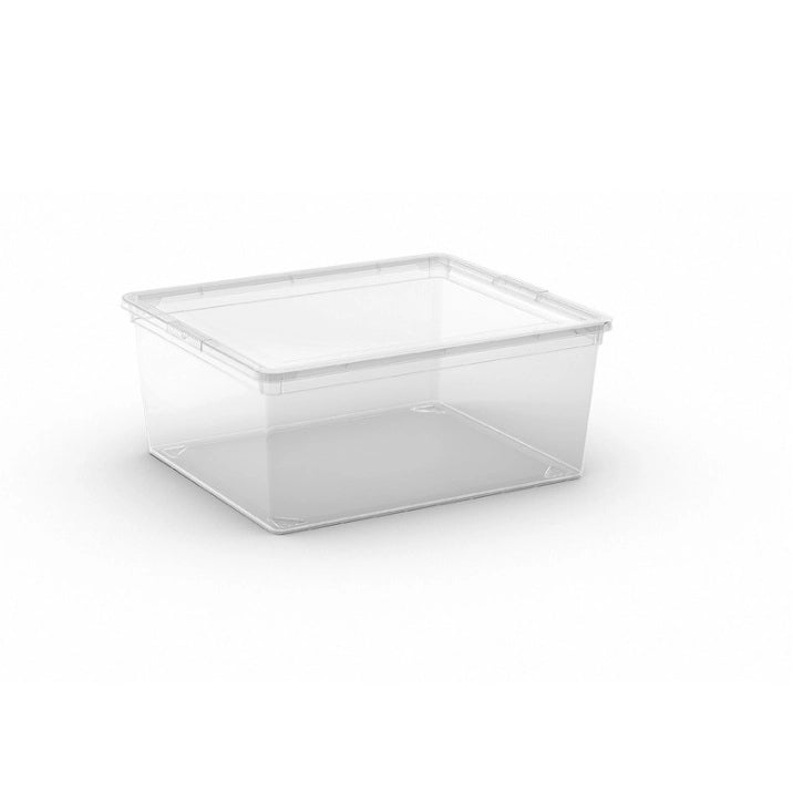 Keter CONTENITORE CBOX M 40X34XH17CM TRASPARENTE