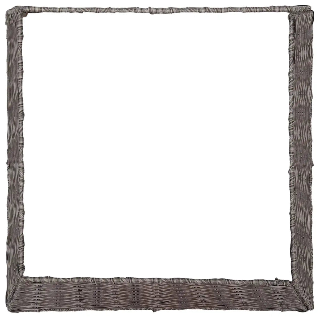 Collare per Albero di Natale Quadrato Grigio 60 x 60 x 28 cm 42048803