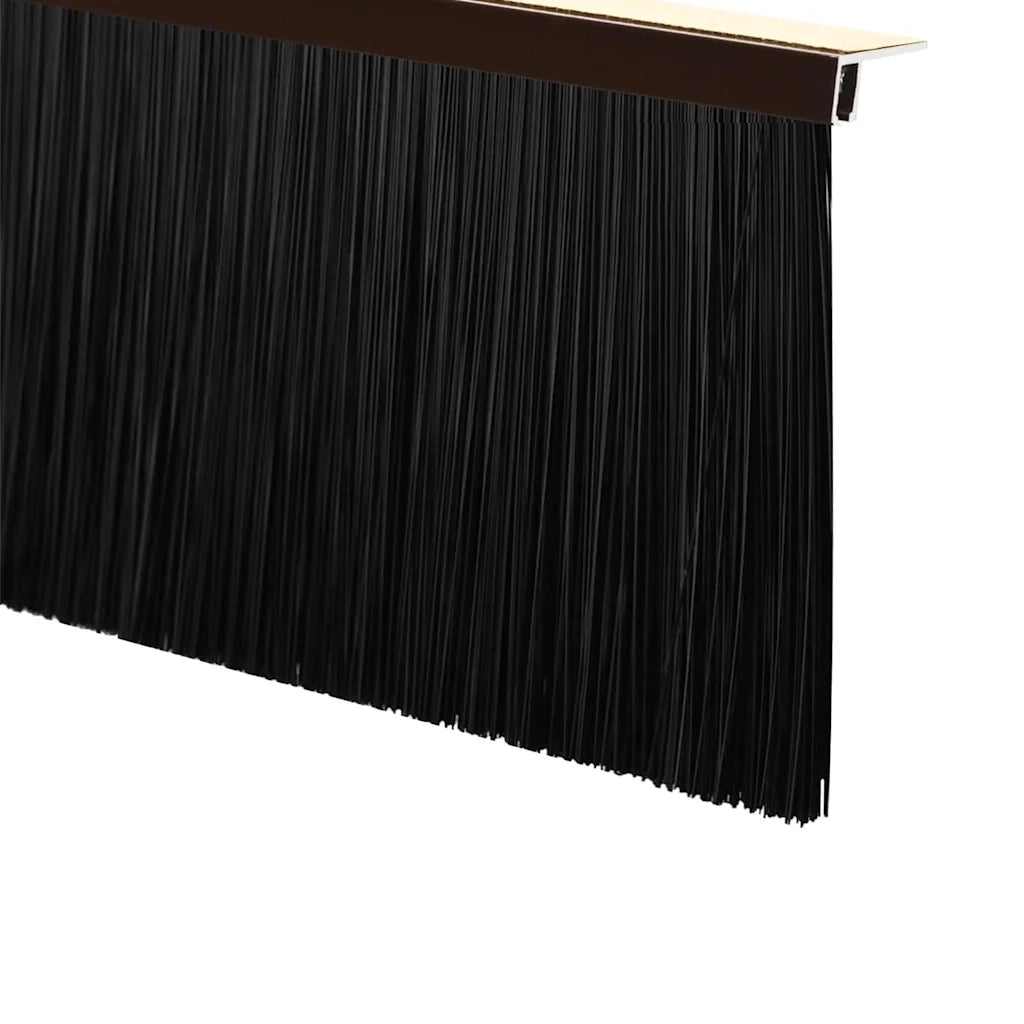 Spazzole per porte autoadesive 2 pz Marrone 100 cm CFW9565396