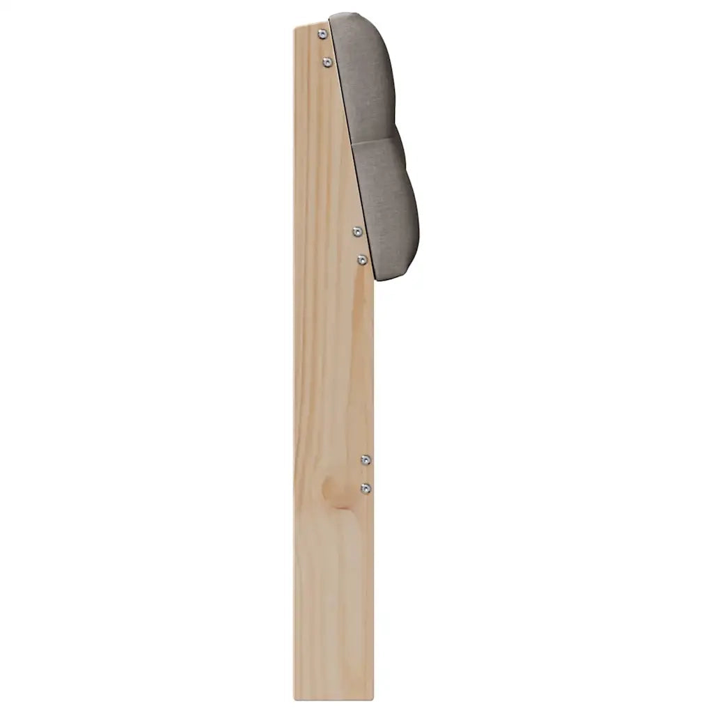 Testiera imbottita Talpa 80 cm Pino massello 879202