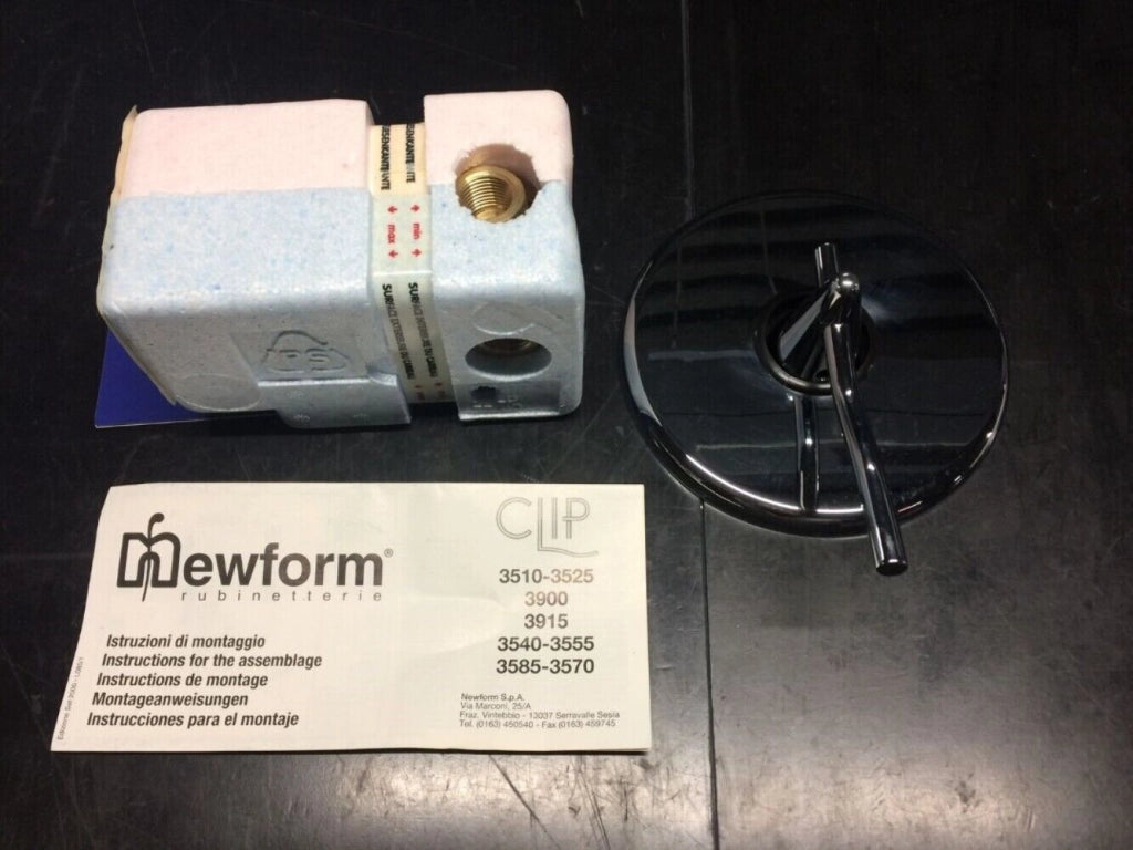 Clip Cromo Monocomando Doccia Incasso Newform - Newform