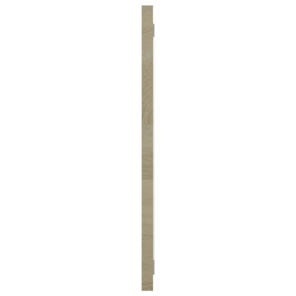 Specchio da Bagno Rovere Sonoma 90x1,5x37 cm Legno Multistrato 804625