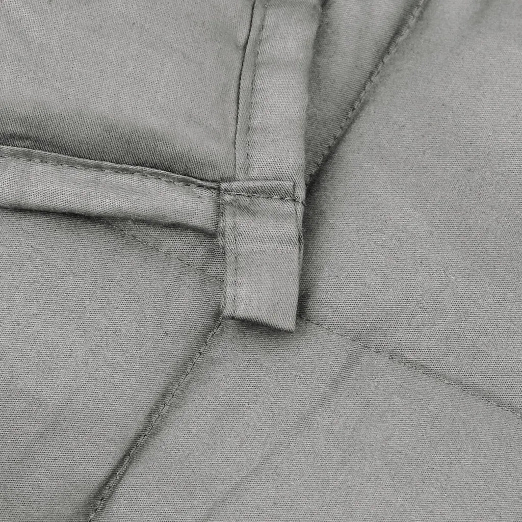 Coperta Ponderata Grigia 137x200 cm 6 kg Tessuto 3154778