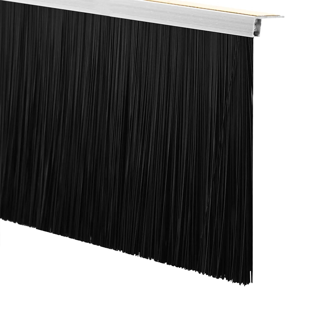 Spazzole per porte autoadesive 6 pz Argento 100 cm CFW1429854