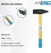 Manganello da serrajista - 1500g