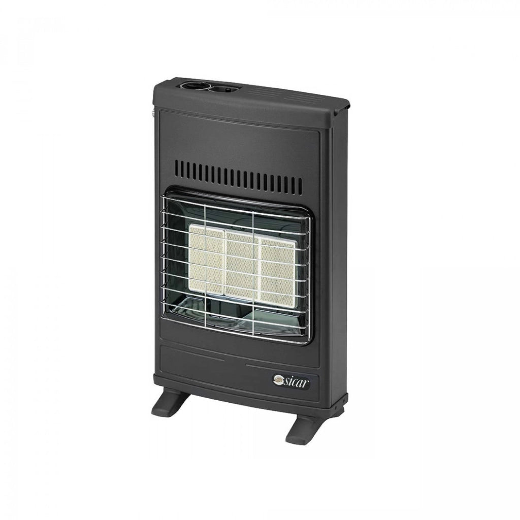 Stufa a gas metano con ventilazione Sicar ECO42T parete pavimento ventilata