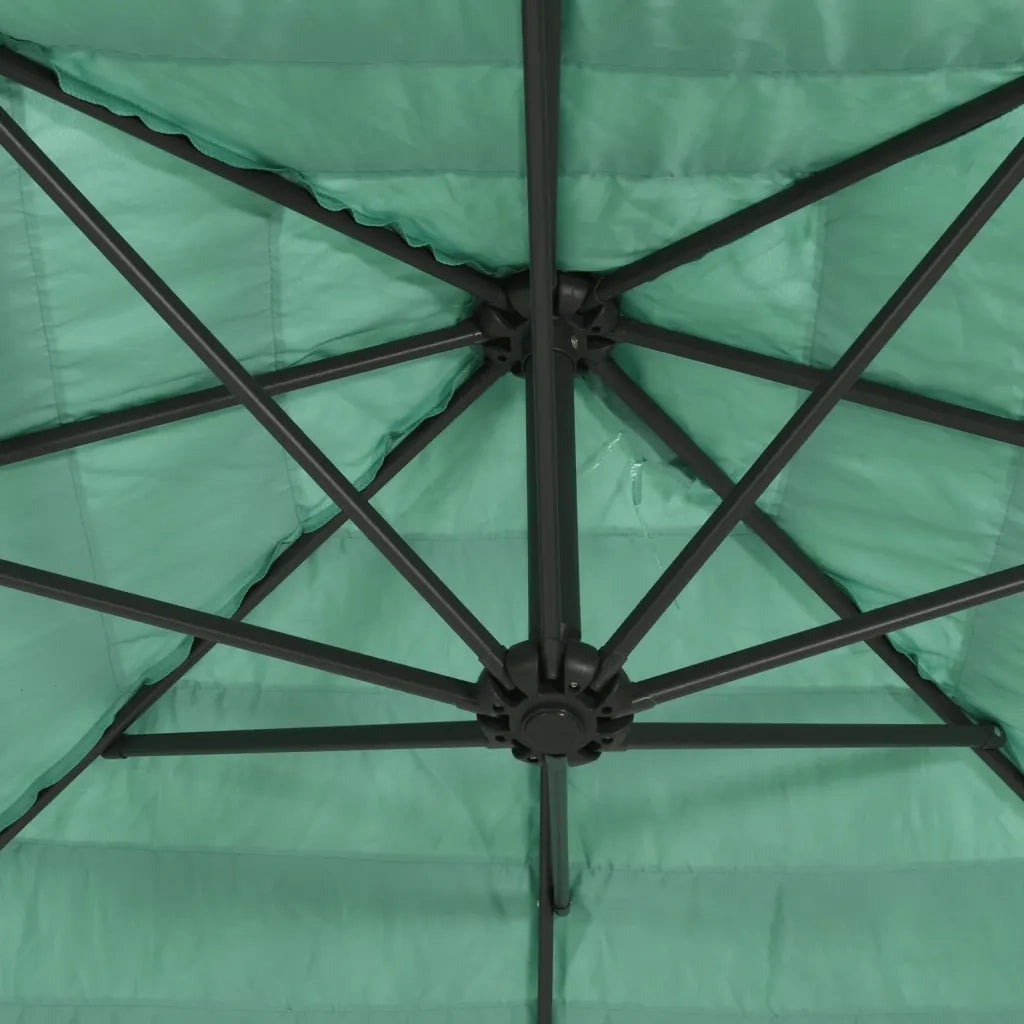 Ombrello | Parasolne Giardino con Palo in Acciaio Verde 246x246x230 cm