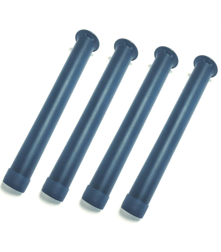 KIT PIEDI IN METALLO PER LETTI Ø 50 mm - h 400 mm - conf. 4 Pezzi