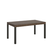Tavolo allungabile 90x160/264 cm Everyday telaio Antracite - Noce