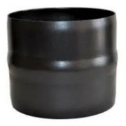 Serie arredo 20 10 nero raccordo femmina femmina d.160