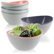Set di 6 scatole per snack colorate - versatile e spaziale - plastica