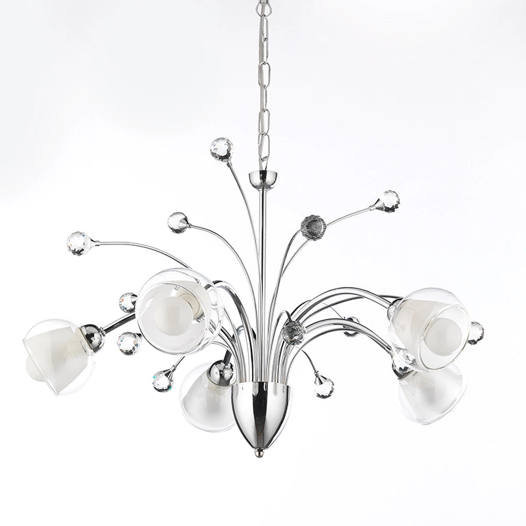 4775/5 - Lampadario Diamante 5 Luci
