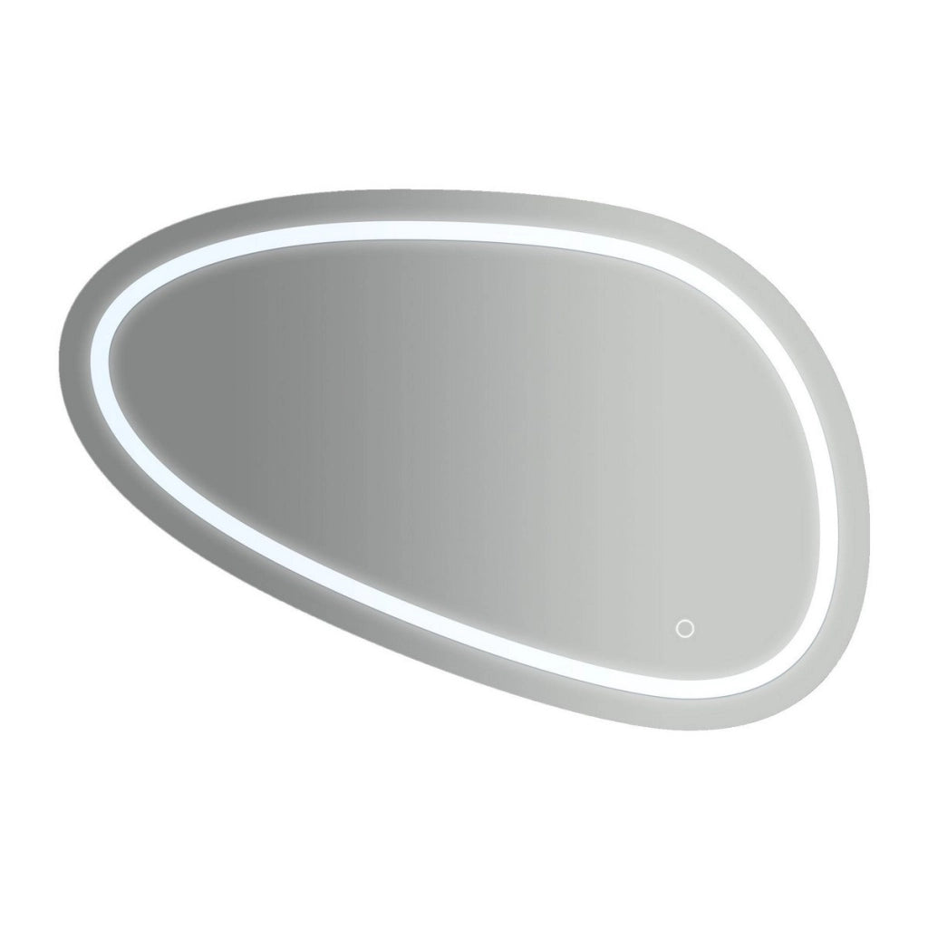 Specchio illuminazione led ovale 80x45 cm mod. CESARE