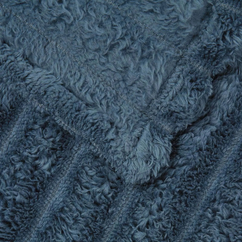 Coperta Blu navy 150 x 130 cm Panno