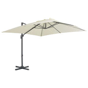 Ombrellone da Giardino con Base Portatile Sabbia 276343