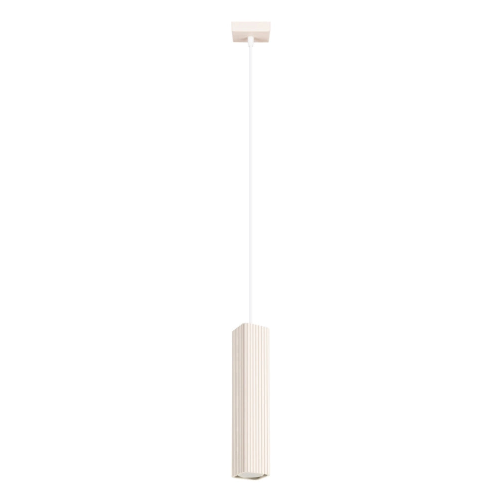 Lampada a sospensione RAYO 1 beige