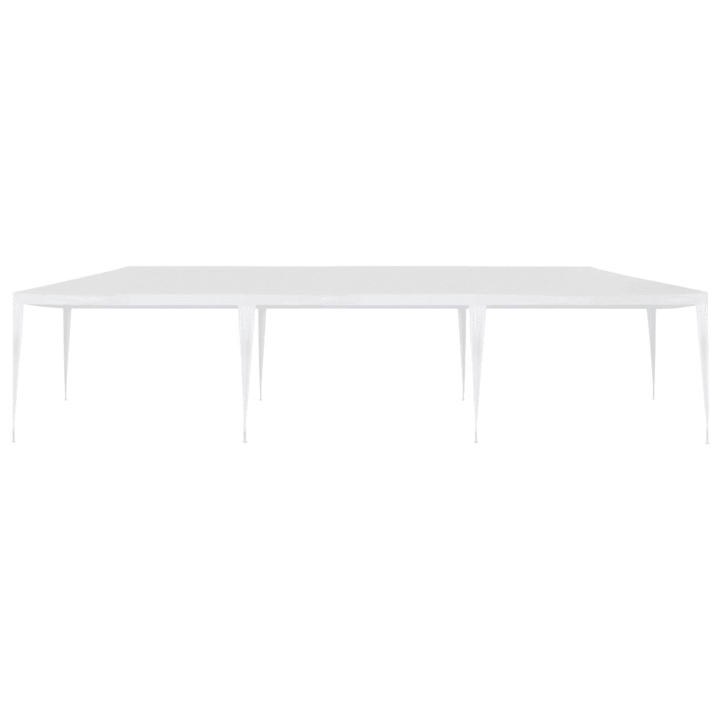 Tenda per Feste-Tenda Gazebo 3x9 m in PE Bianca