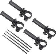 Hulpmateriale per Fissi - Martello a Impatto Adattabile - 13A - Manico - Porta Chiavi 41-44mm - Livello di Profondità - Set da 4 Pezzi