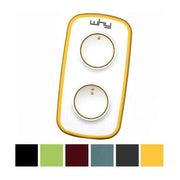 WHY EVO 4791033 Mini Radiocomando Multifrequenza 4 Canali Rolling Code 300 868 MHz colore Emerald
