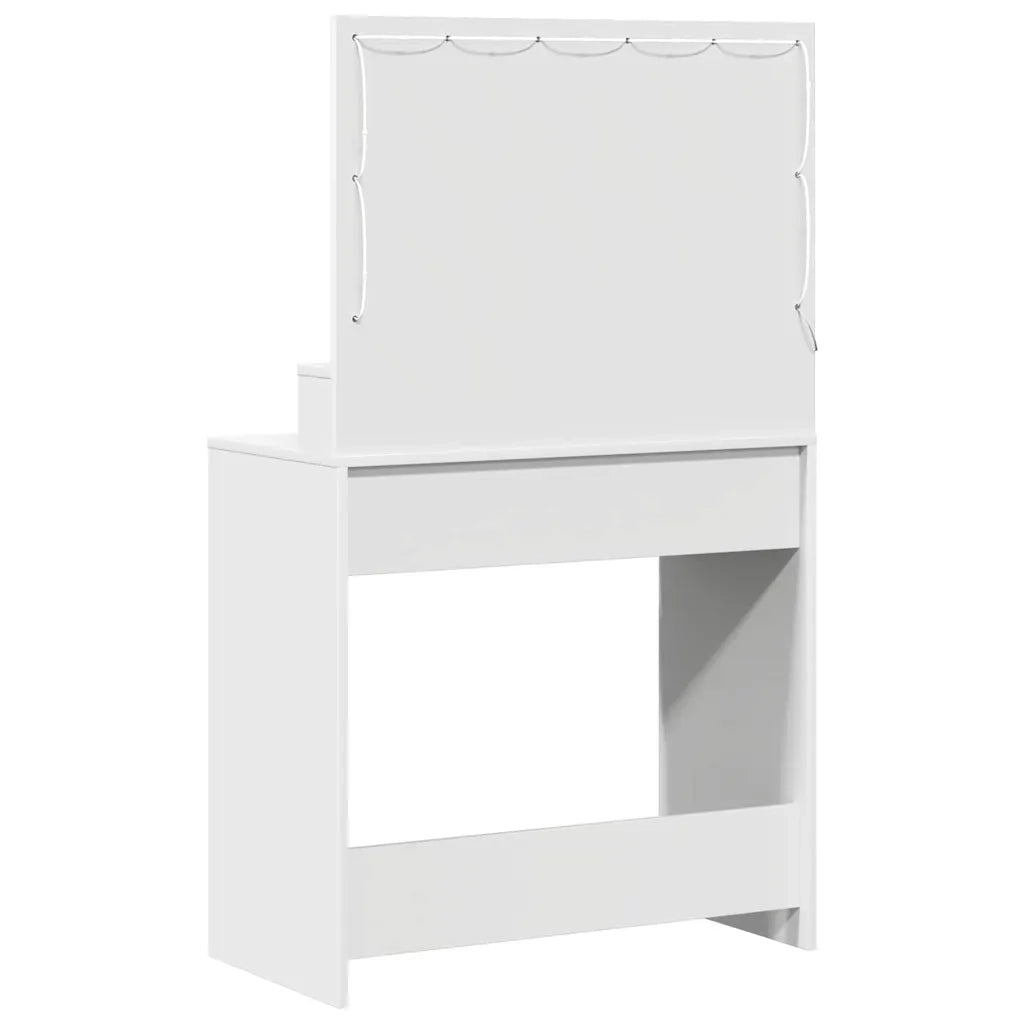 Tavolo da Trucco Bianco 79 x 41 x 135 cm Legno ingegnerizzato 865082