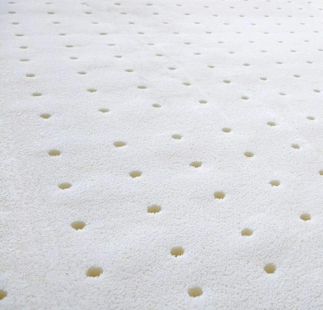 Topper lattice, sopramaterasso in 100% LATTICE ANALLERGICO, Alto 4 cm con tessuto antimicrobico sfoderabile 4 lati con filo in ARGENTO - STAR LATEX francese 150x190