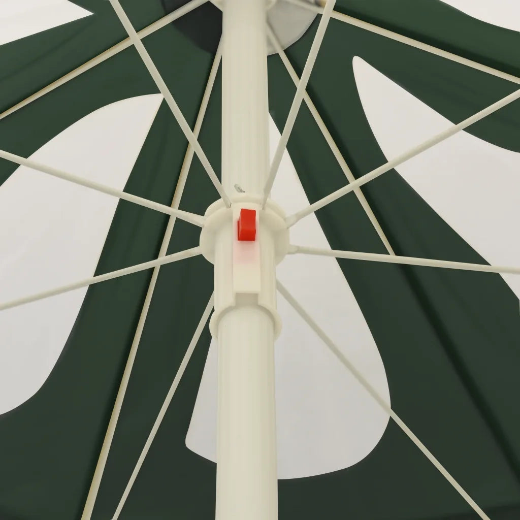 Ombrellone da Spiaggia-Ombrellone da mare Verde 240 cm 216240