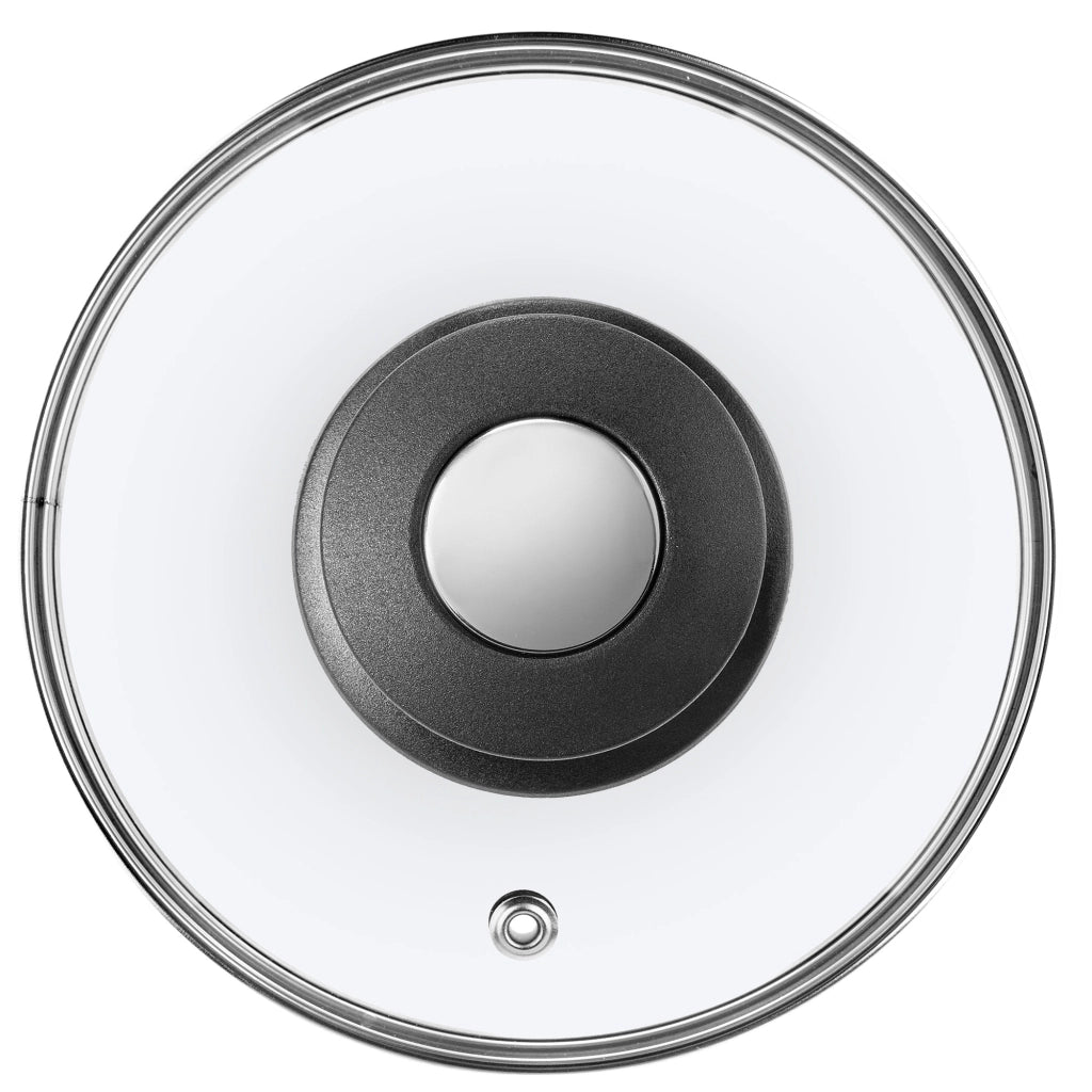 Coperchio in vetro KADAX da 14 cm, universale, resistente al calore, per pentole e padelle.