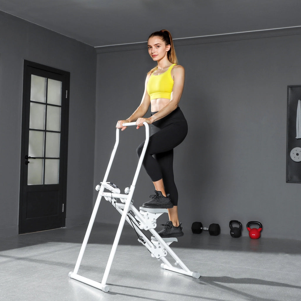 Stepper Verticale Pieghevole ¨C Minimal ¨C Bianco