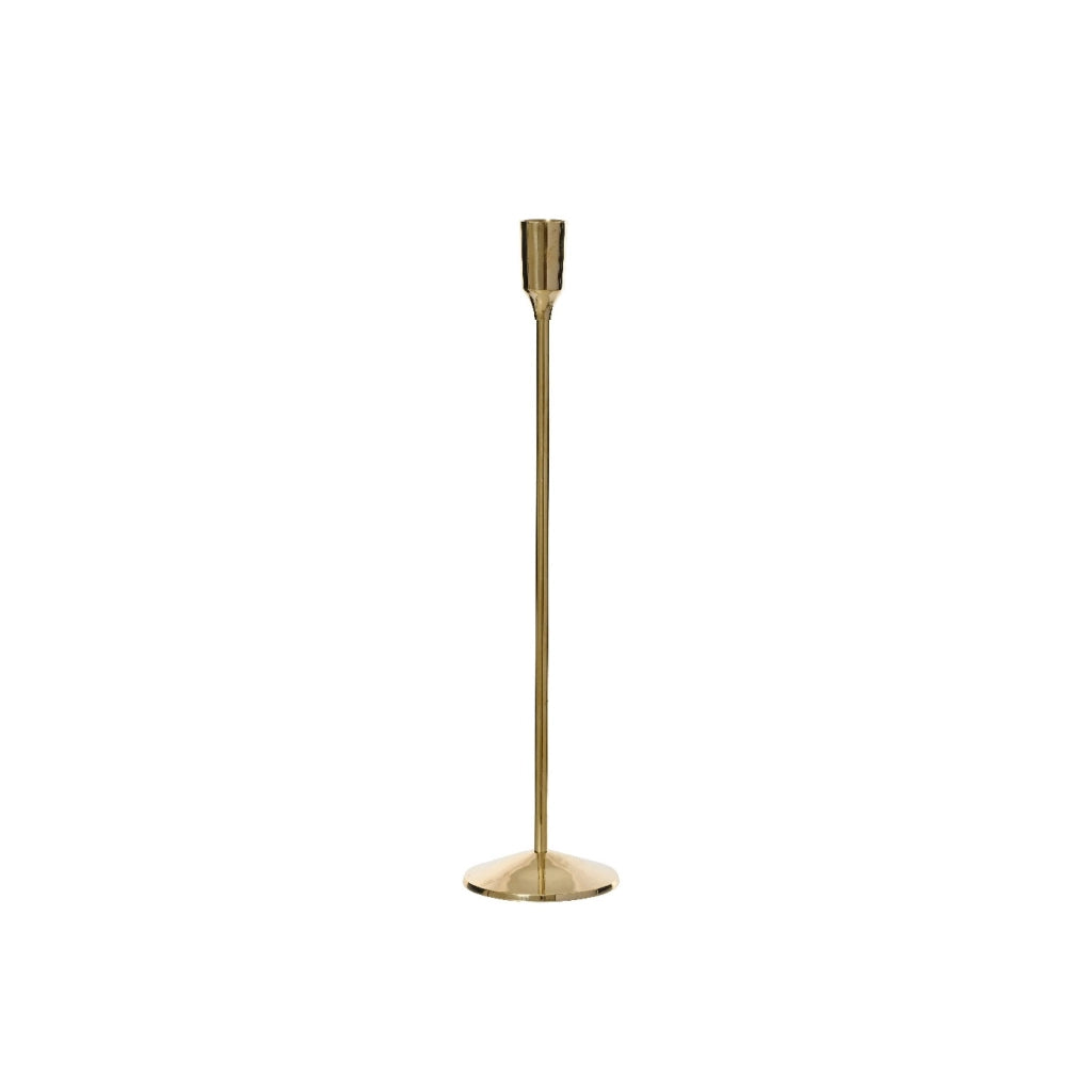 Portacandela in ottone H38