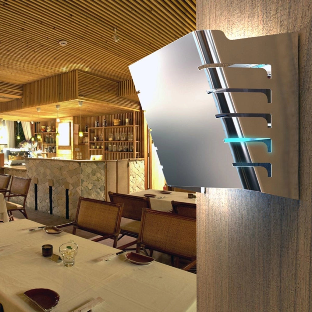 MO-PLICK Slim Bianca 20W Lampada UV-A Cattura Mosche Insetti idonea HACCP | MO-EL