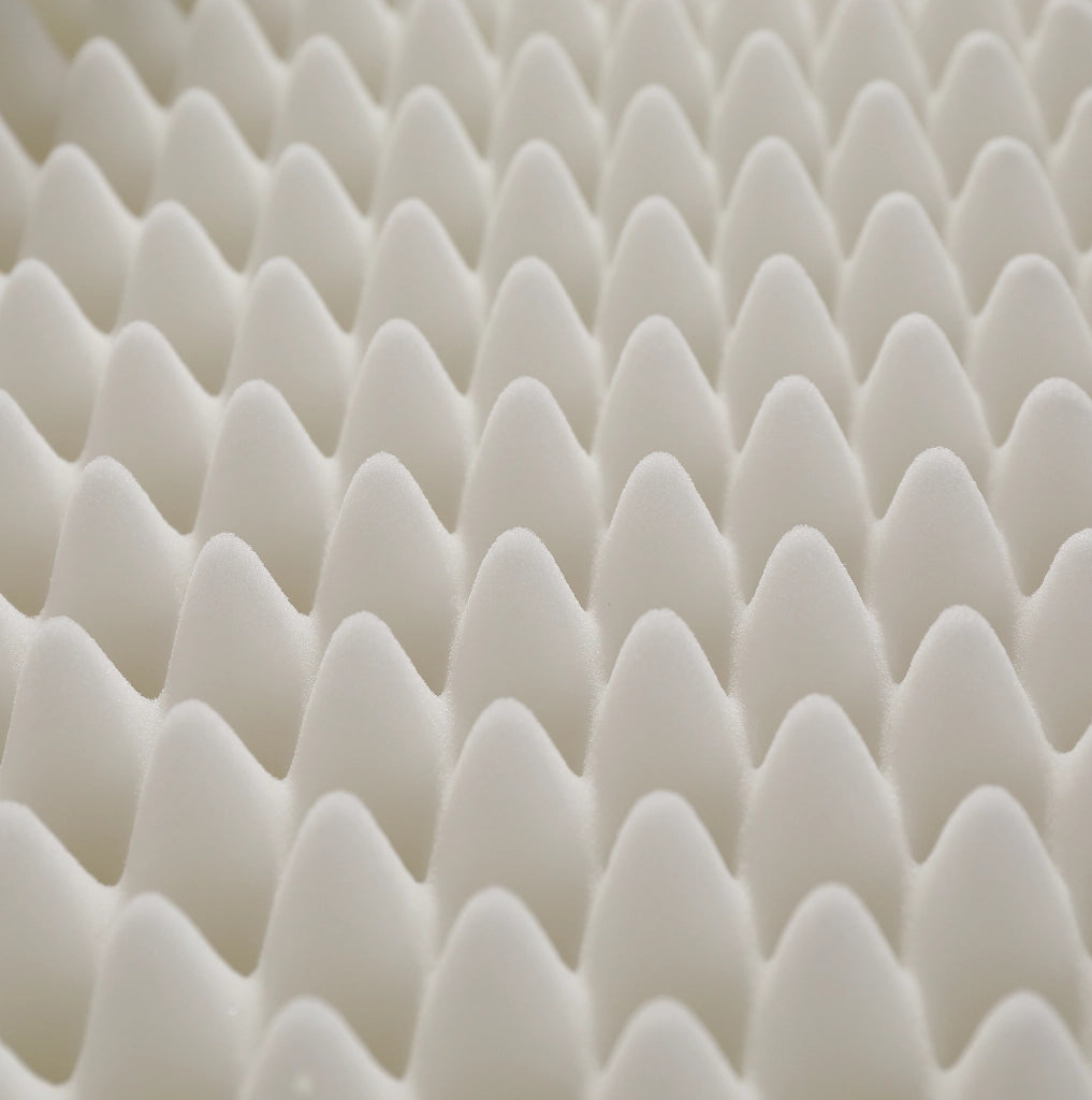 Materasso pieghevole H3 140x200x10 cm in schiuma; bianco
