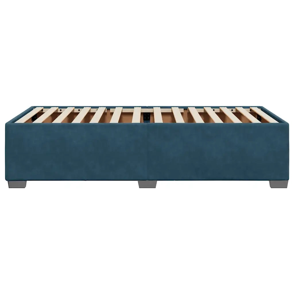 Giroletto Blu 90x200 cm in Velluto