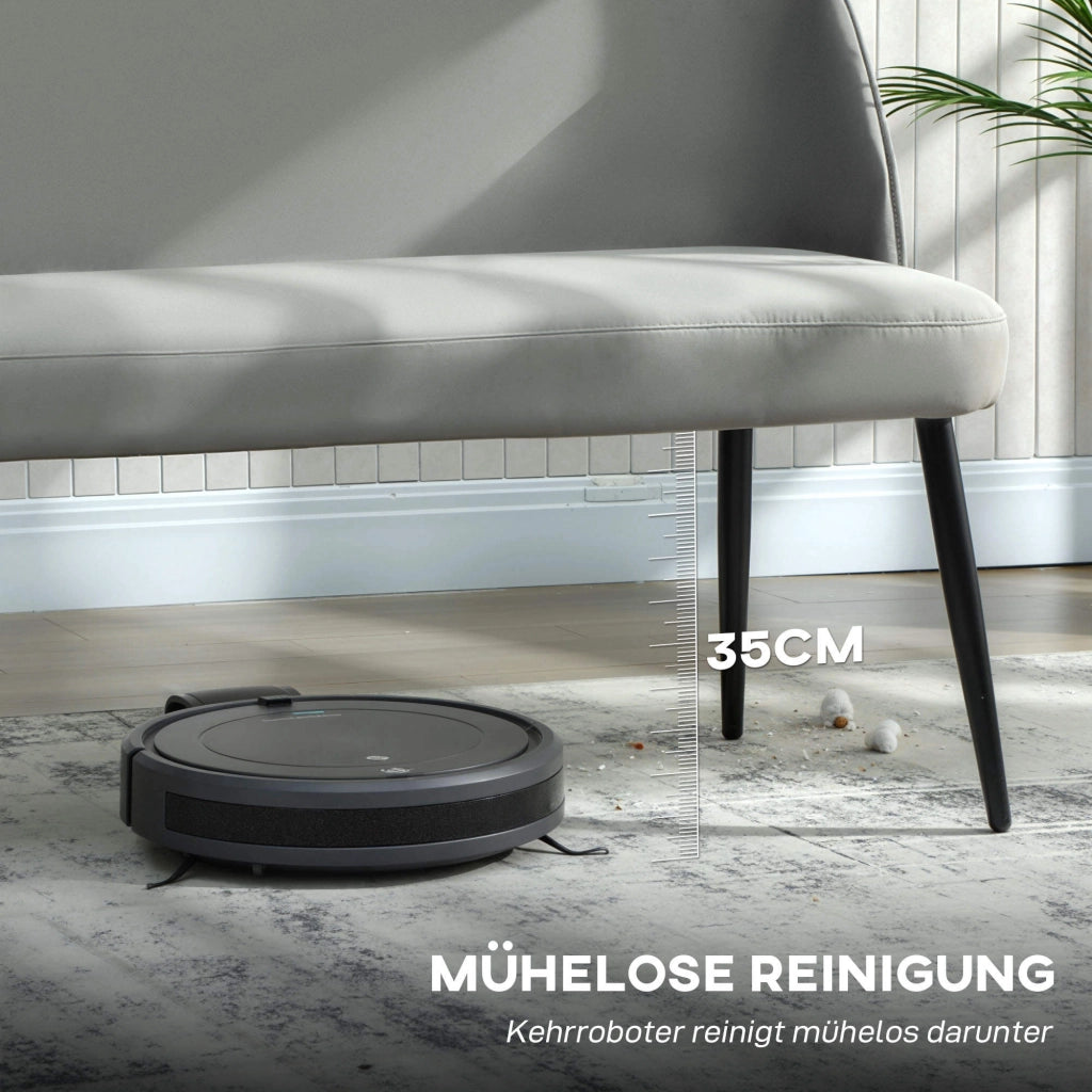 Divano 2 posti ¨C Minimal ¨C tessuto grigio, metallo e legno