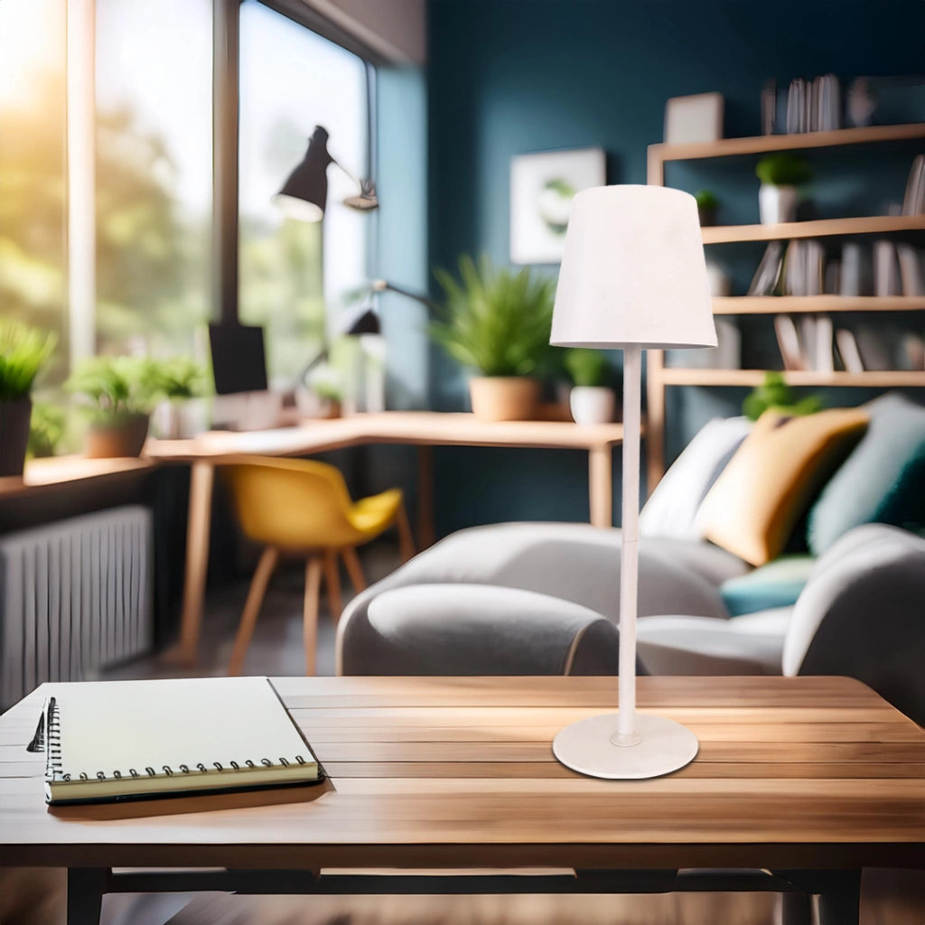Lampada da tavolo bianca Toscana LED 2W CCT Milagro