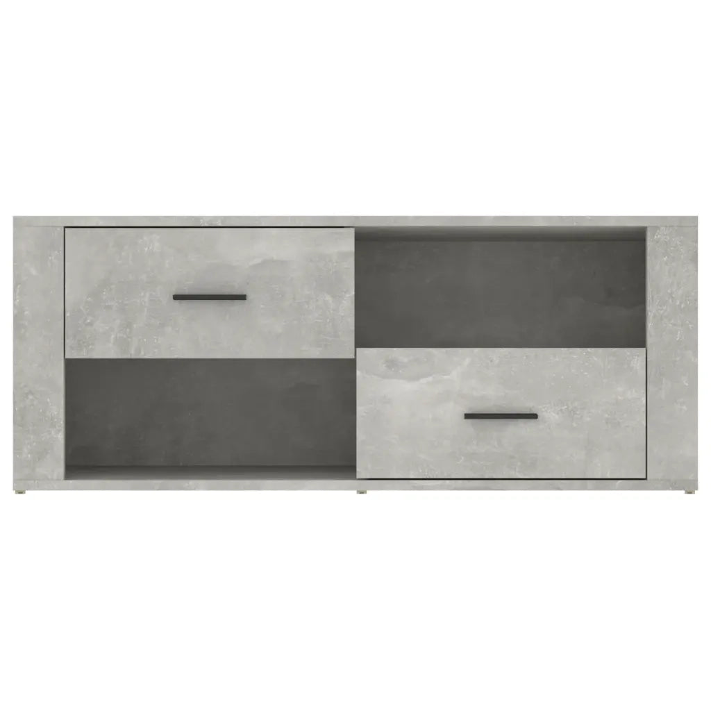 Mobile per TV-Credenza TV-Console TV Grigio Cemento 100x35x40 cm Legno Multistrato 312895