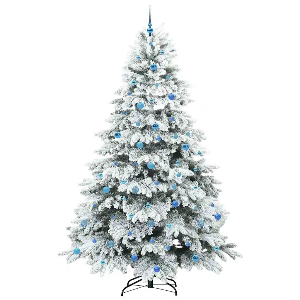 Albero di Natale artificiale con 300 LED Bianco 240 cm PE e PVC 3397647
