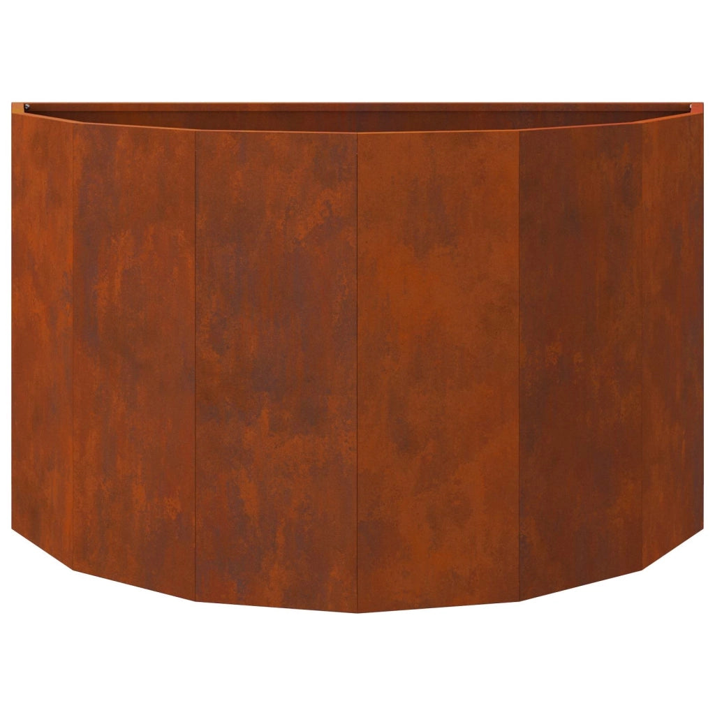 Fioriera | Cassetta per fiori | Vaso Ruggine 90 x 45 x 50 cm