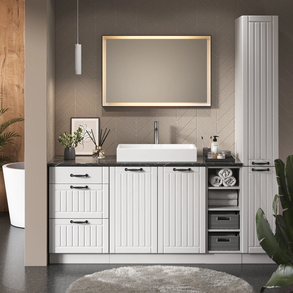 Vicco Mobile bagno Antracite 40 x 72 cm