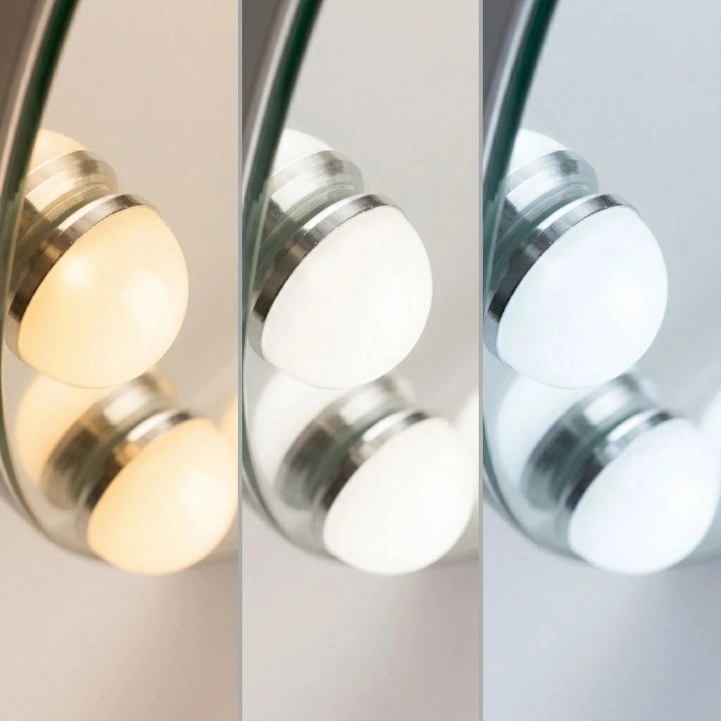 Specchio Led Hollywood White 30x40