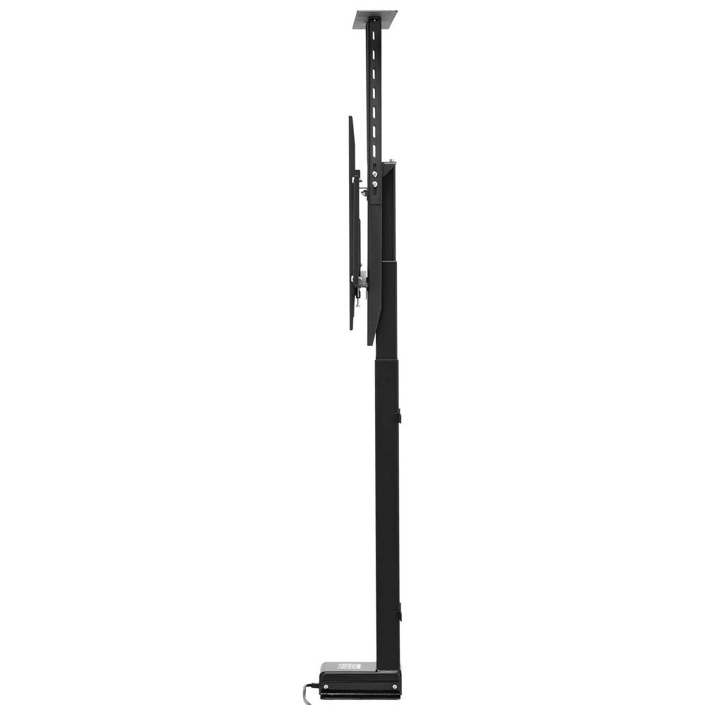 Supporto TV Motorizzato Elettrico Verticale Sollevamento Altezza Telecomando Carico 54kg TV 813-1178mm VESA 60x40cm