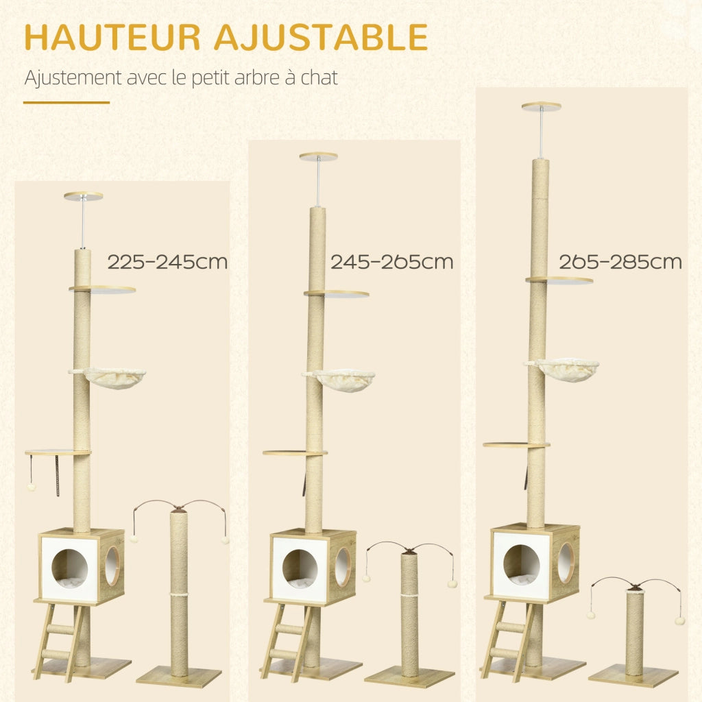 Albero per gatti ¨C Minimal ¨C Beige