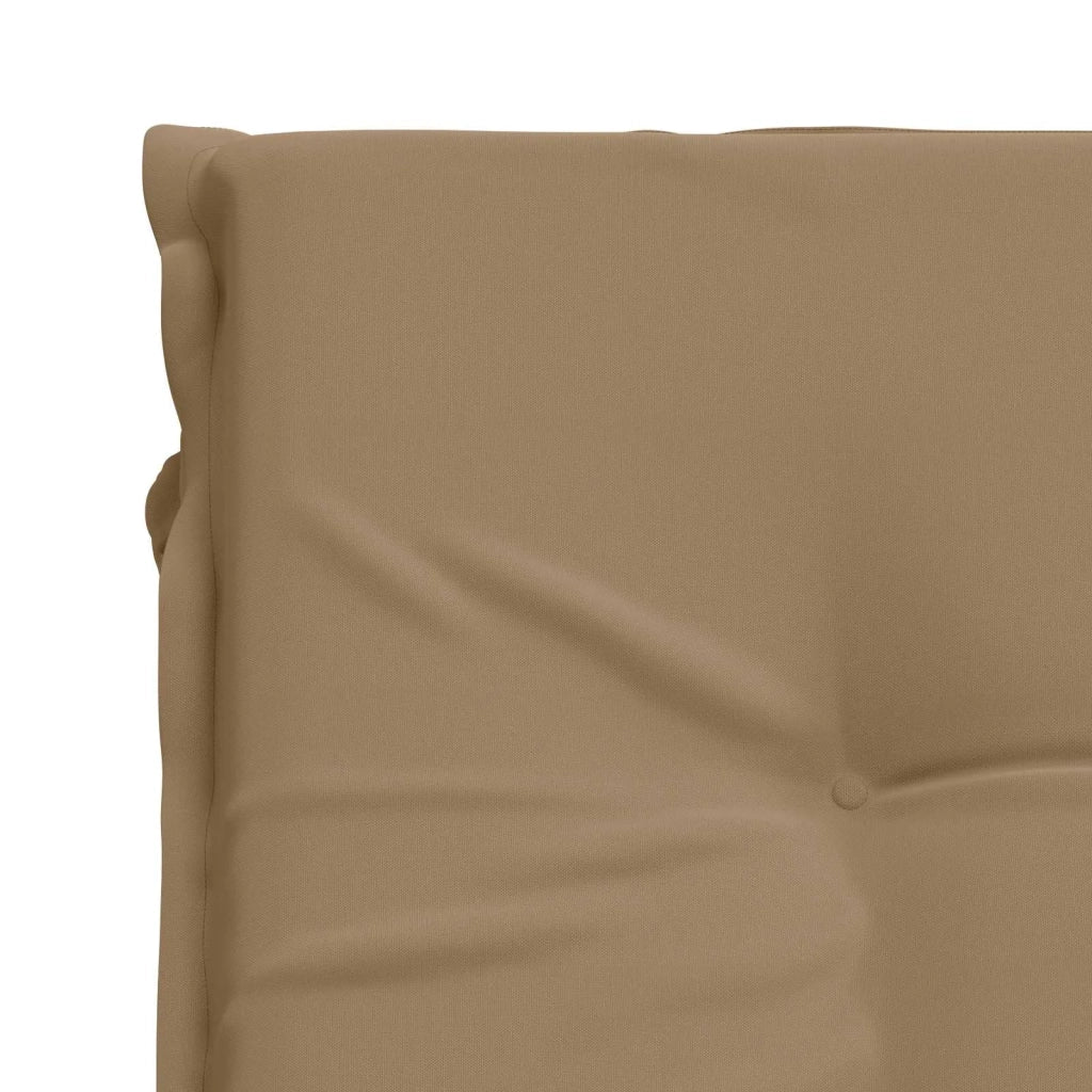 Cuscino per Lettino GEMERT 100% Poliestere Tortora 947482