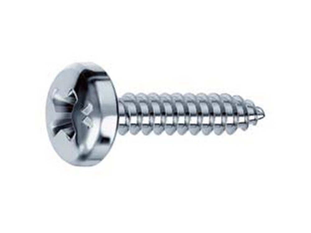 1000pz viti autofilettanti testa cilindrica acciaio zincato bianco - ø mm.2,2x9.5 cod:ferx.fer39734