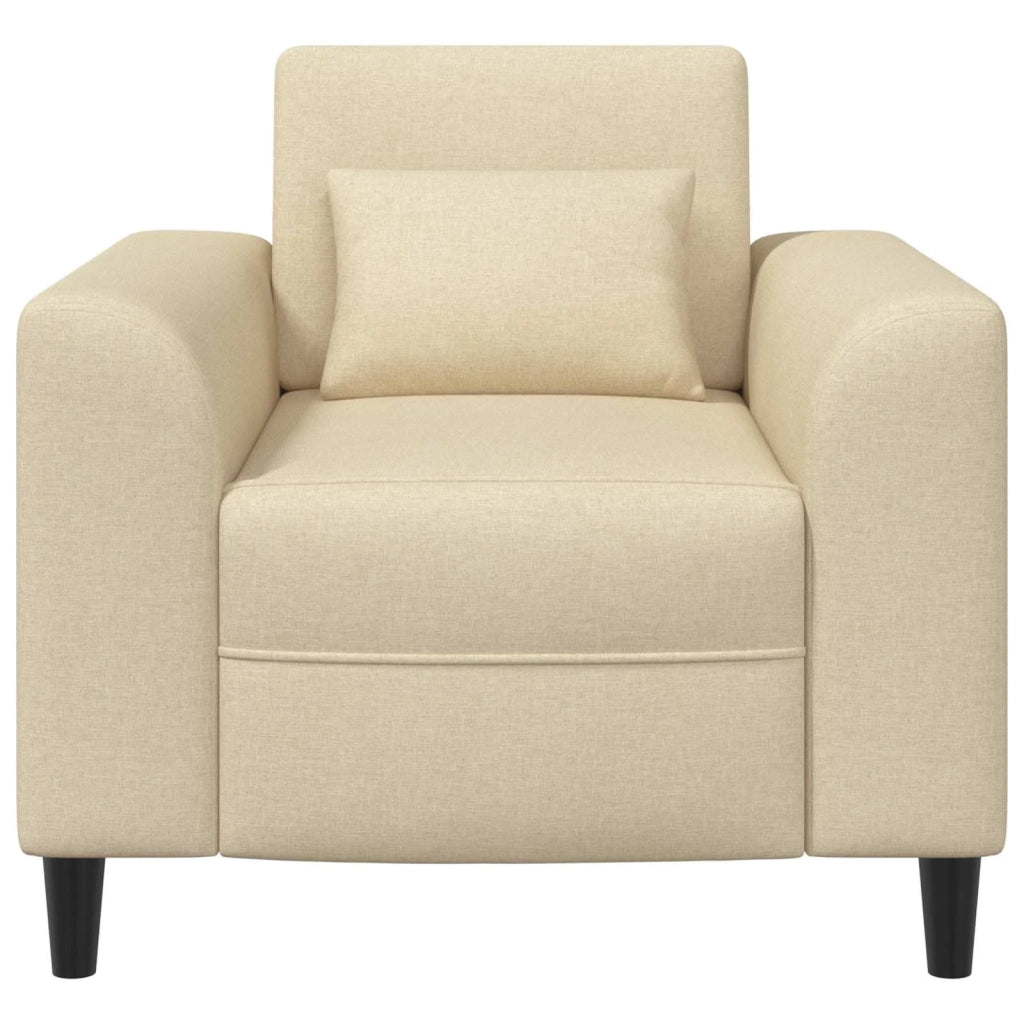 Poltrona Crema Tessuto 42042461