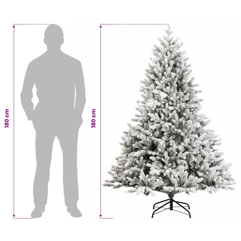 Albero di Natale Artificiale con Rami Pieghevoli 180 cm 42055494