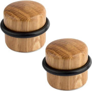 Stoppi per porte di legno - da incollare - set da 2 pezzi