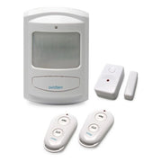 Avidsen 100108 Kit Allarme Wireless GSM con Combinatore Telefonico Sirena 95 dB Sensore PIR 10 m