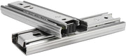 Set di guide laterali 30,5 cm - Pacco da 2 - Estensione totale - Acciaio galvanizzato - Adatto per armadi cucina - Installazione semplice - Guida laterale