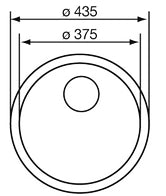 Lavello CINZIA rotondo Ø45 1 vasca ACCIAIO INOX 011949.X0.01.2016